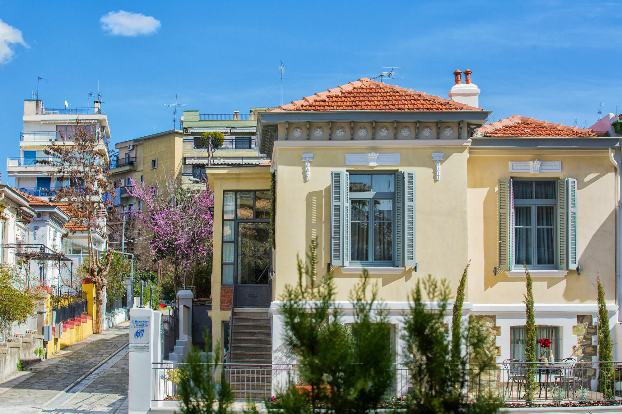 סלוניקי Classic Villas Ouziel מראה חיצוני תמונה